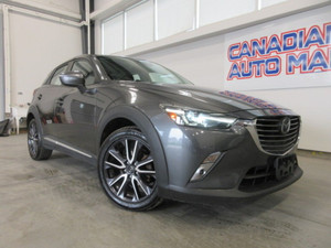 2018 Mazda CX-3 GT AWD, NAV, ROOF, HTD. SEATS, HUD, CAMERA, 177K!
