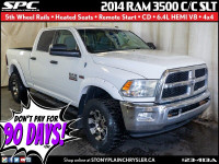  2014 Ram 3500 SLT - 6.4L HEMI, 5th Wheel Rails, Htd Seats