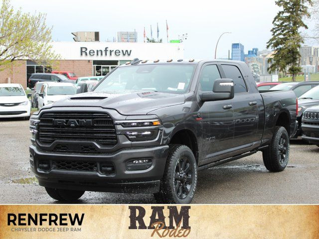 2025 Ram 3500 Laramie Mega Cab 4x4, 8-Spd ZF, Pwr Running Boards in Cars & Trucks in Calgary