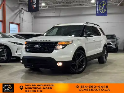 LE VÉHICULE EST RECONSTRUIT !!! CAR IS REBUILT !! 2015 Ford Explorer Sport/AWD/AC/GPS/CAMERA/BLUETOO...
