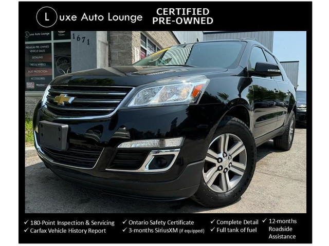 2017 Chevrolet Traverse LT AWD, LEATHER, BOSE, NAVIGATION, SUNRO in Cars & Trucks in Ottawa