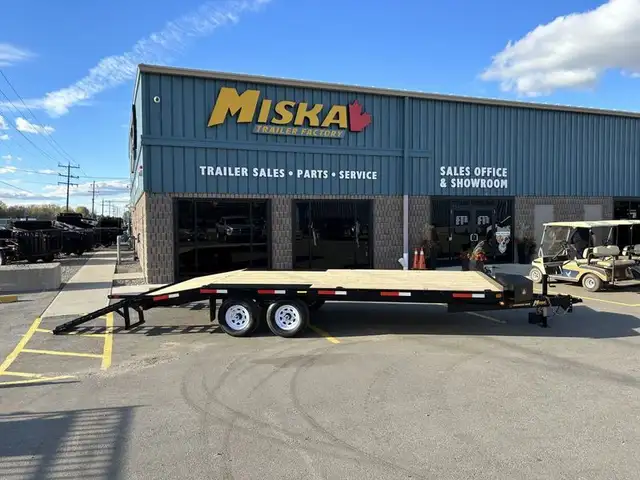 Miska 5 Ton Flatbed Float Trailer in Cargo & Utility Trailers in Oakville / Halton Region - Image 10