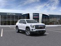 This 2025 GMC Terrain in Summit White is equipped with AWD and Turbocharged Gas I4 1.5L/-TBD- engine... (image 1)