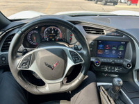 2017 Chevrolet Corvette Stingray 1LT White 6.2L V8 7-Speed Manual with Active Rev Matching Call us a... (image 4)