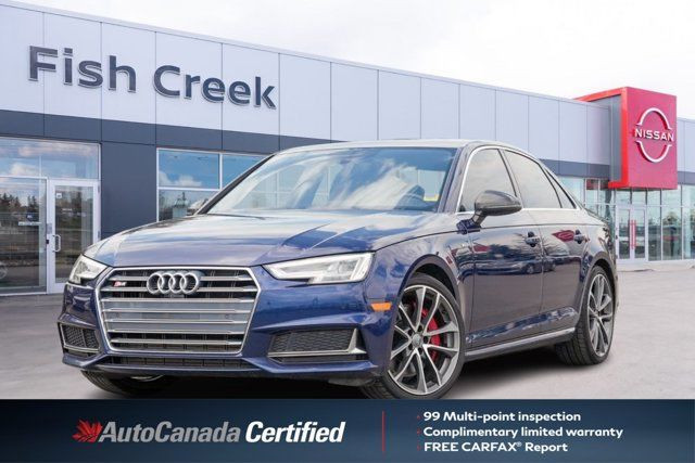 2018 Audi S4 Sedan Technik | One Owner | Low Kilometers in Cars & Trucks in Calgary