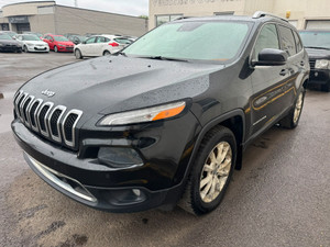 2014 Jeep Cherokee Limited V6 4X4 AUTOMATIQUE FULL AC MAGS CUIR TOIT CAMERA