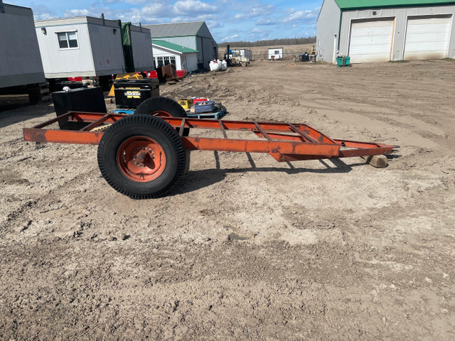 Killberry industries 5x13ft S/A utility trailer farm wagon w/Vin in Heavy Equipment in St. Albert - Image 2