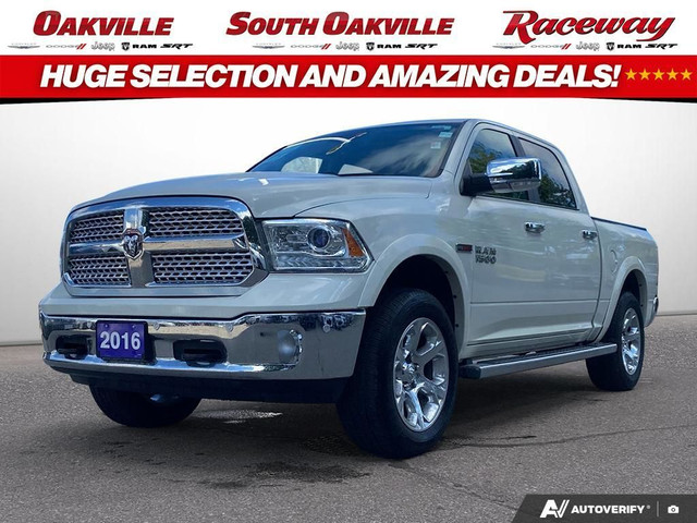 2016 Ram 1500 LARAMIE | ECO DIESEL V6 | SUNROOF | AIR RIDE | in Cars & Trucks in Oakville / Halton Region