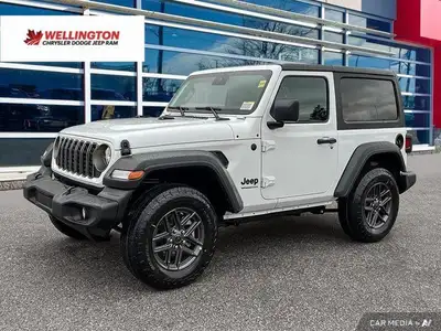 This Jeep Wrangler has a dependable Intercooled Turbo Premium Unleaded I-4 2.0 L/122 engine powering...