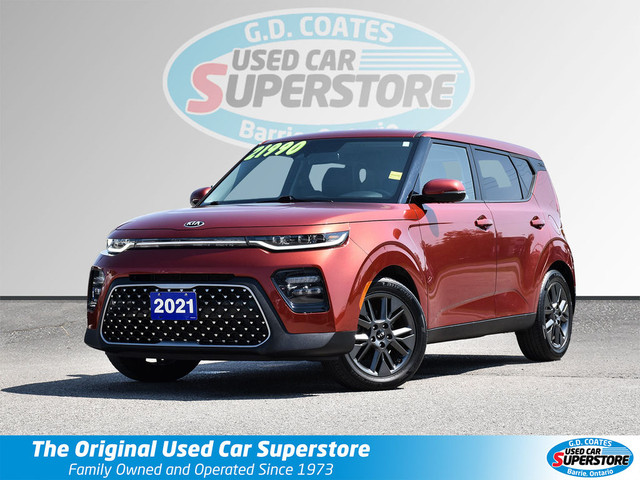 2021 Kia Soul EX+ ~CarPlay ~Wireless Charger ~Camera ~Moonroof in Cars & Trucks in Barrie