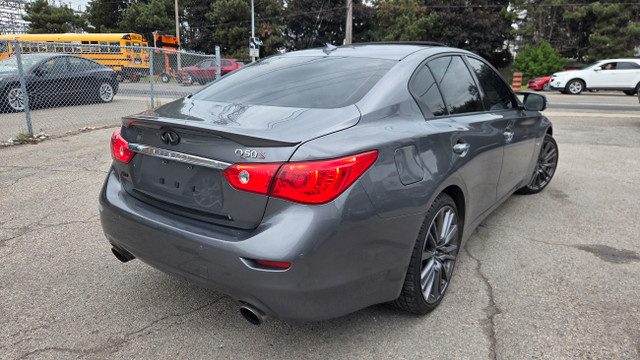 2016 Infiniti Q50 Red Sport 400 in Cars & Trucks in City of Toronto - Image 4