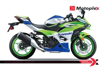 NINJA 500 SE 40e anniversaire Faites votre declaration avec la toute nouvelle moto sportive Ninja 50...