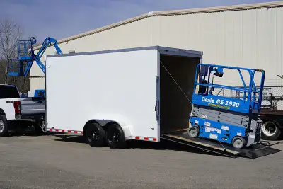 Miska Brute Pro Grade Enclosed Equipment Trailers 7'x14' Brute Enclosed - Starting at $26,157.00 - A...