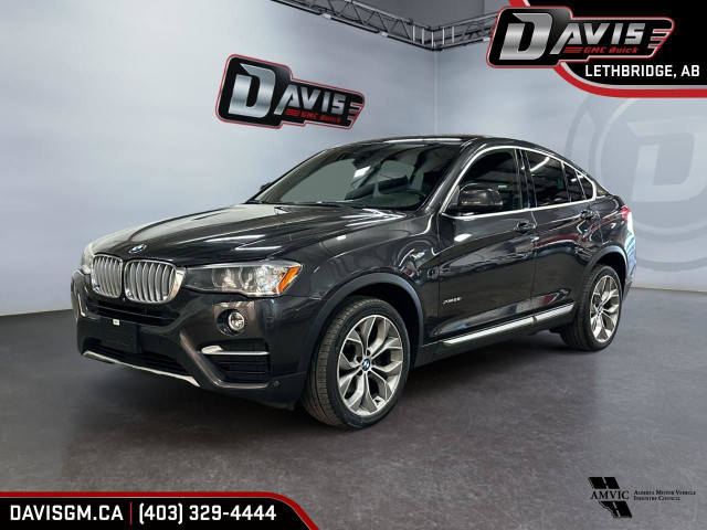 2018 BMW X4 xDrive28i 2.0L TWIN TURBO 4CYL | HEATED FRONT SEA... in Cars & Trucks in Lethbridge