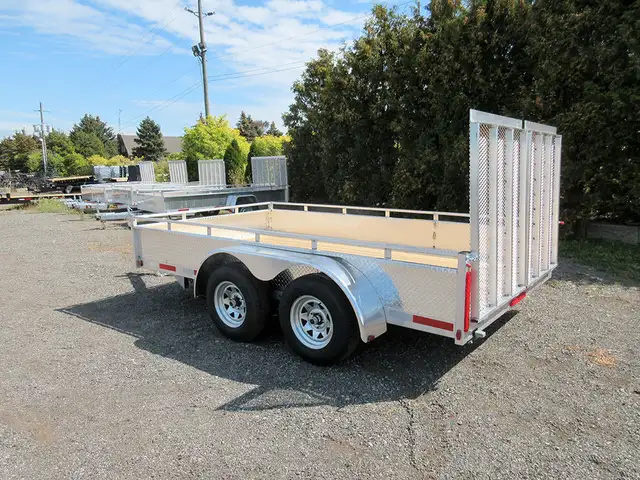 Miska 12' Silver Bullet Landscape Trailer in Cargo & Utility Trailers in Ottawa - Image 2