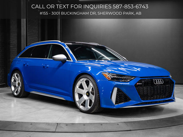 2022 Audi RS 6 Avant | Front End PPF | Two Sets of Rims/Tires in Cars & Trucks in Strathcona County