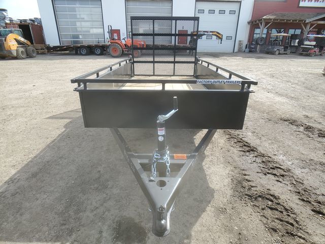 2024 Canada Trailers 5x10ft Steel Side Utility in Cargo & Utility Trailers in Grande Prairie - Image 2