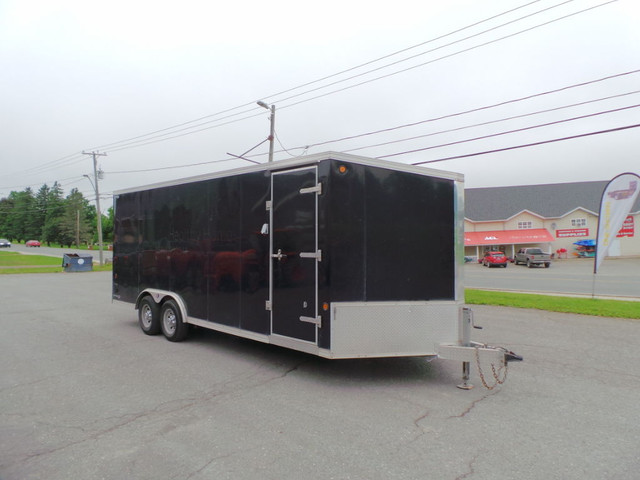 2020 IDEAL CARGO GALVANIZED 8.5X20' CAR HAULER 10,000LB GVW in Cargo & Utility Trailers in Fredericton - Image 2