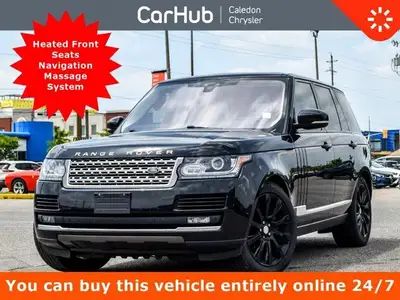 Trustworthy and worry-free, this 2017 Land Rover Range Rover SC 4x4 makes room for the whole team. T...
