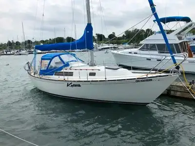 WON'T LAST LONG AT THIS PRICE… CALL TODAY Description A 27 foot cruiser sailboat built by C&C Yachts...
