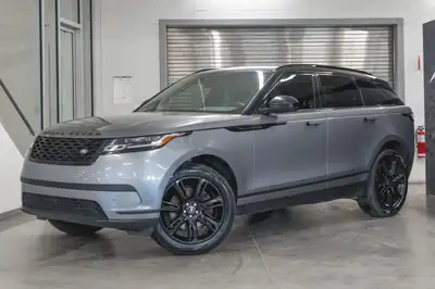Land Rover Range Rover Velar P250 S 2023: - Extérieur métallisé gris EIGER sur intérieur en cuir noi...