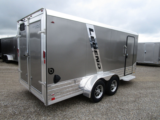 2024 Legend Aluminum Deluxe V-Nose Trailer - 7' x 19'! in Cargo & Utility Trailers in City of Toronto - Image 3