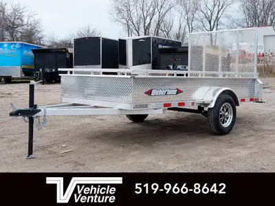 Aluminum utility trailers provide you with a lightweight, fuel-efficient solution to hauling your go...