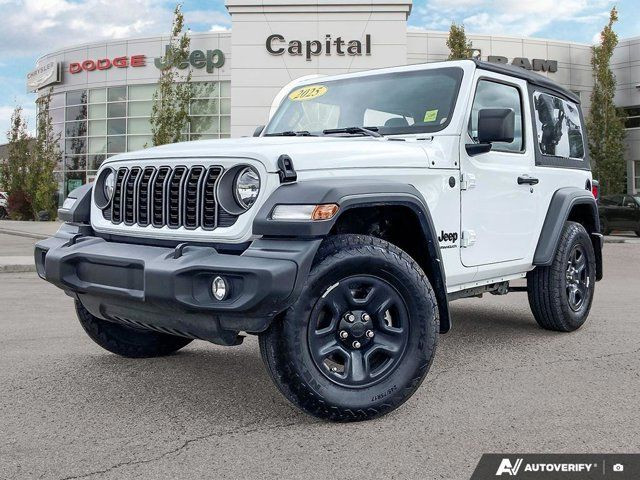2025 Jeep Wrangler Sport | Manual Transmission | Apple CarPlay in Cars & Trucks in Edmonton