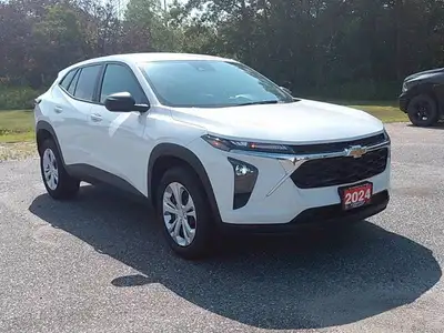 Check out this certified 2024 Chevrolet Trax LS | CarPlay + Android | Rear Camera | Bluetooth | and...