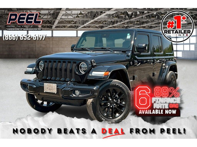 2022 Jeep Wrangler High Altitude | SkyTop | Adv Safety | Alpine  in Cars & Trucks in Mississauga / Peel Region