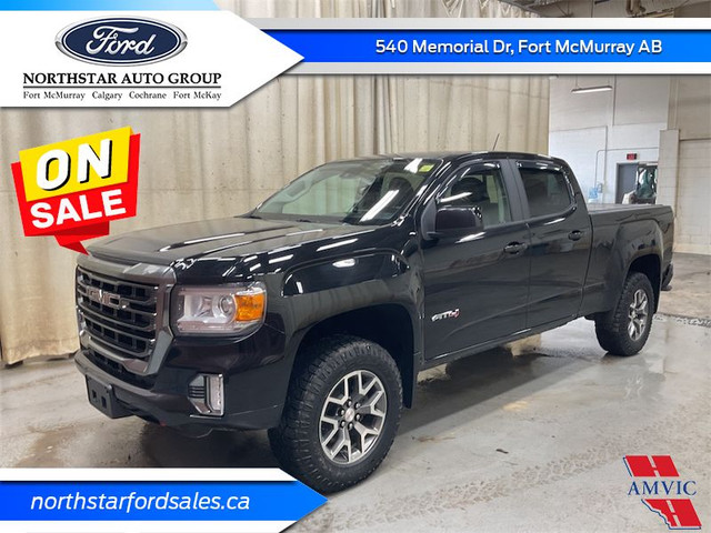 2021 GMC Canyon AT4 w/Leather - Leather Seats in Cars & Trucks in Fort McMurray