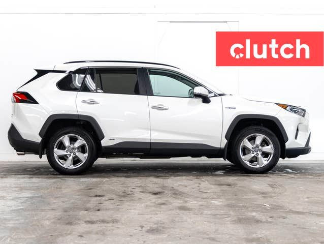 2020 Toyota RAV4 Hybrid Limited AWD w/ Apple CarPlay & Android A in Cars & Trucks in City of Toronto - Image 4