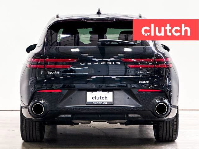 2023 Genesis GV70 3.5T Sport Plus AWD w/ Apple CarPlay, Heated F in Cars & Trucks in Ottawa - Image 4