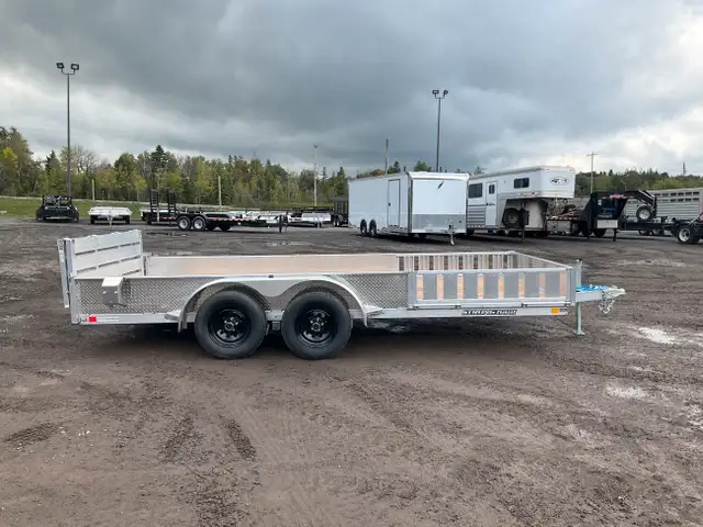 2025 Strong Haul 82x16 3.5 Ton All Aluminum Landscape Trailer in Cargo & Utility Trailers in Oakville / Halton Region - Image 4