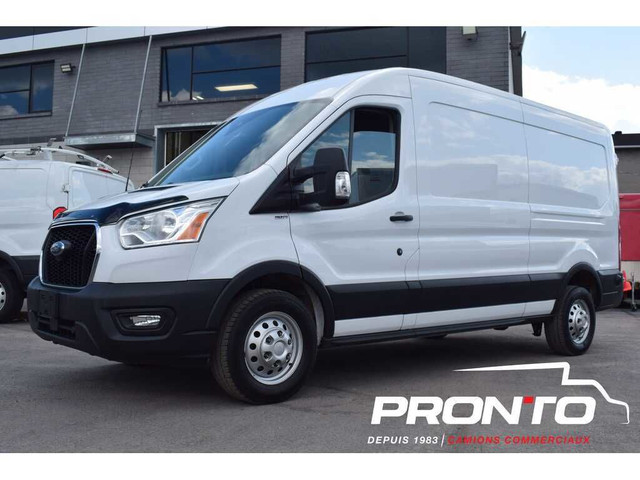 2021 Ford Transit Cargo Van AWD ** T-250 148WB Med Roof ** GARAN dans Autos et camions  à Laval/Rive Nord - Image 2