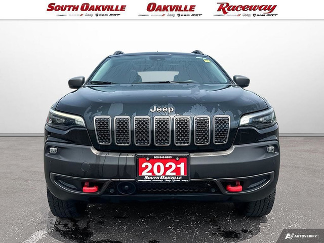 2021 Jeep Cherokee TRAILHAWK | CARPLAY | HEATED SEATS | SUNROOF  in Cars & Trucks in Oakville / Halton Region - Image 2