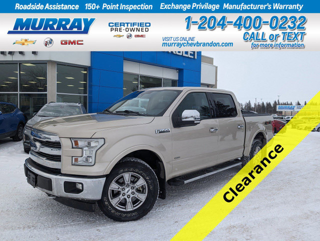 2017 Ford F-150 *Local Trade*Lariat*No Accidents*Heated Seats*Co in Cars & Trucks in Brandon