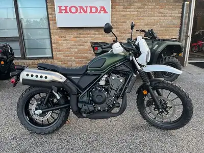 2024 Honda SCL500A Honda Country Kit INSTALLED! adjustable brake lever heated grips accessory socket...