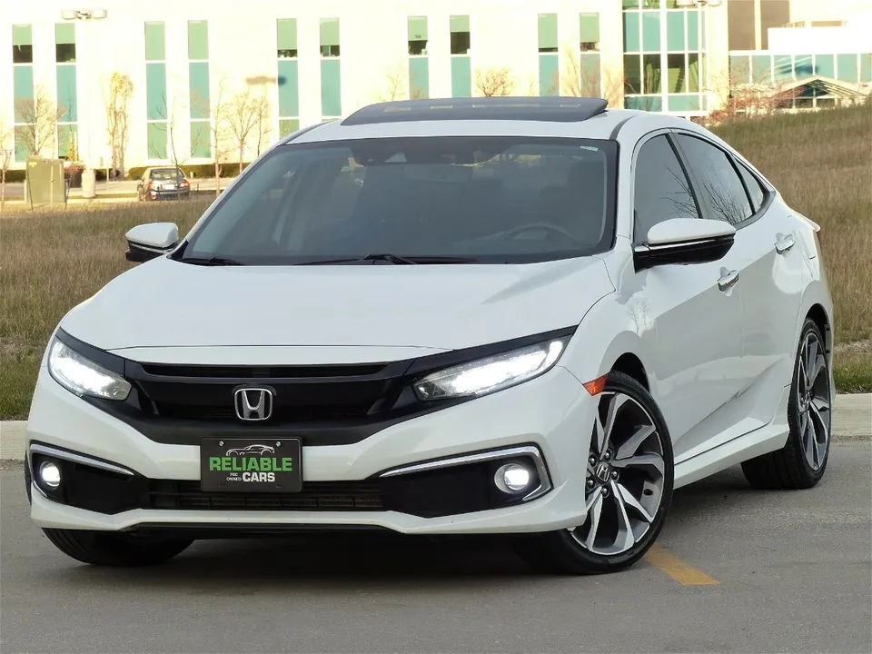 2019 Honda Civic TOURING,LEATHER,CLEAN CARFAX,CERTIFIED,ONE-OWNE
