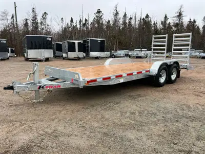 FINANCING AVAILABLE Hot Dipped Galvanized Super wide ramps 80" w x 18' L + 2' Dove Tail or 80" w x 1...