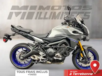 YAMAHA FJ-09 2016 Gris 14293 km au compteur. Motos Illimitées Terrebonne. Prix de vente inclus les f...