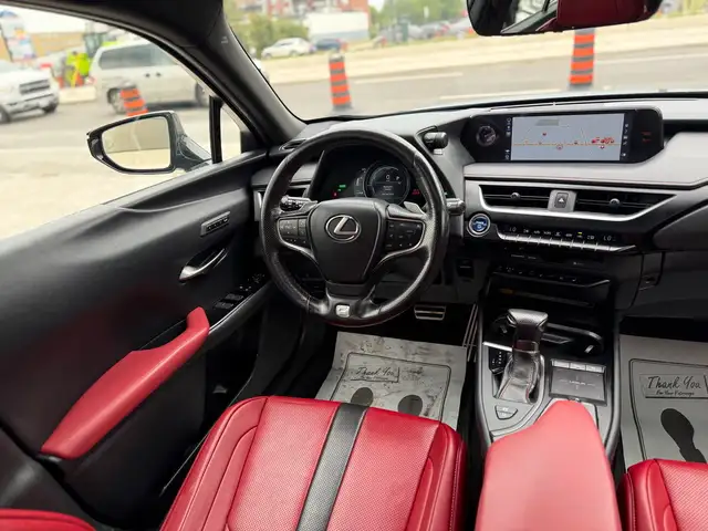2019 Lexus UX 250h F SPORT | RED LEATHER | HYBRID in Cars & Trucks in City of Toronto - Image 14