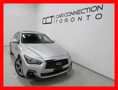 2019 INFINITI Q50S SIGNATURE EDITION CARFAX VERIFIED, CLEAN TITLE 77,000KM AUTOMATIC TRANSMISSION SI...