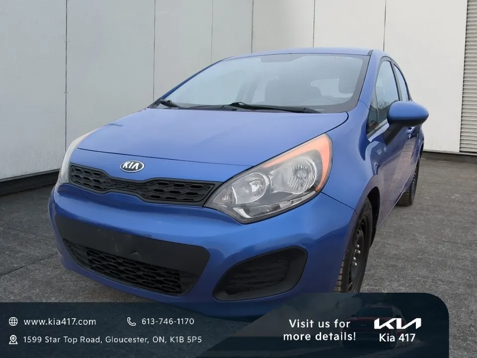 2015 Kia Rio EX AS-IS SPECIAL. YOU CERTIFY, YOU SAVE!