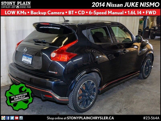  2014 Nissan Juke NISMO - LOW KMs, B/U Cam, Manual Trans, 1.8L in Cars & Trucks in St. Albert - Image 4