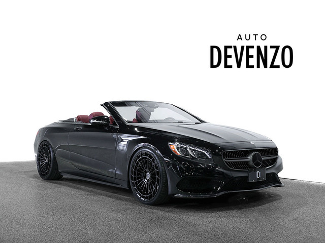 2017 Mercedes-Benz S-Class Cabriolet S550 449hp Designo Red Seat in Cars & Trucks in Laval / North Shore