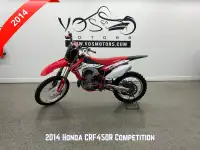 2014 Honda CRF450R Competition - V5733NP - -No Payments for 1 Ye