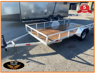 We are proud to offer the Tow-Tek 2022 - 6 x 12 All Aluminum Economy utility Trailer, with double Dr...