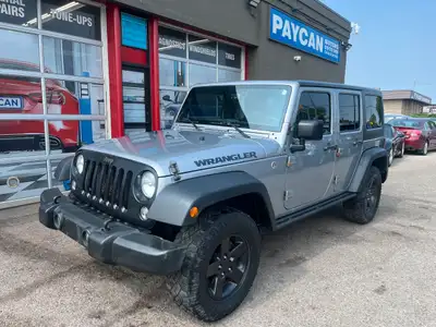 VERY SHARP VERY SPORTY JEEP WRANGLER UNLIMITED SPORT EDITION. 1 OWNER VEHICLE WITH EXTENSIVE SERVICE...