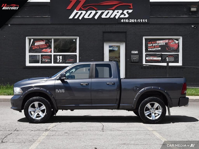 2016 Ram 1500 4X4 Quad Cab 140.5" Sport | LIFTED | NO ACCIDENTS in Cars & Trucks in City of Toronto - Image 3